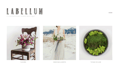 Desktop Screenshot of labellumflowers.com